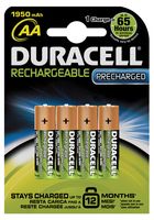 DURACELL,5000394203853,BATTERY, NIMH, AA, 2000MAH, PK4 DURACELL5000394203853
