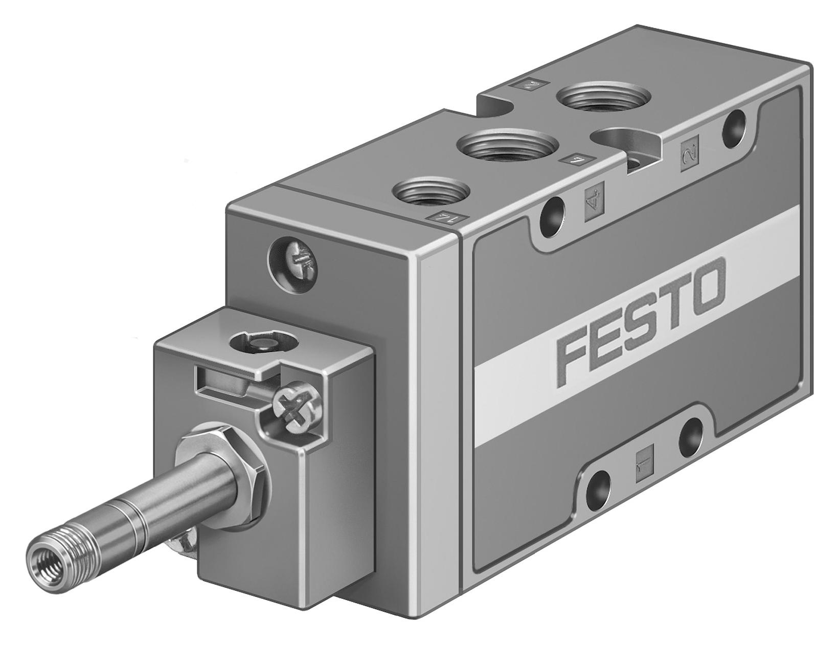 535925 Festo Elettrovalvola Pneumatica 5 2 Vie Monostabile