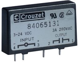 CROUZET,GA8-6D05,SSR, PCB MOUNT, 280VAC, 28VDC CROUZETGA8-6D05