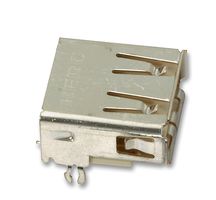 LUMBERG-2410 02-USB TYPE A, RECEPTACLE, THT/RA