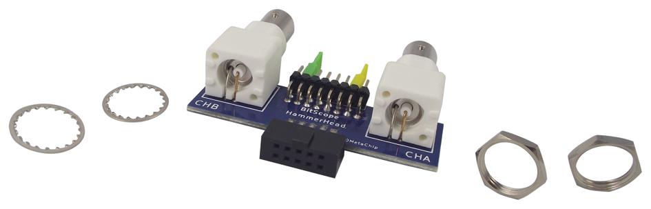 2 analogico BitScope Micro BitScope bs05u oscilloscopio USB//Analizzatore logico