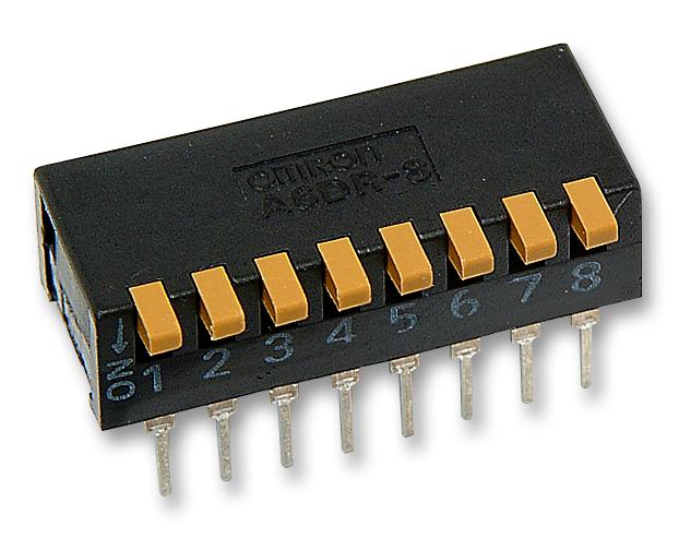 TE Connectivity-adp0804-Interruttore 8way PIANOFORTE DIL