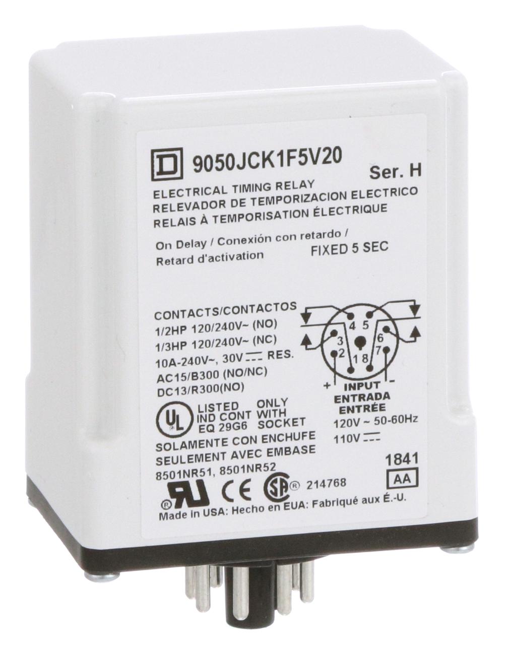 Square D By Schneider Electric 9050Jck1F5V20