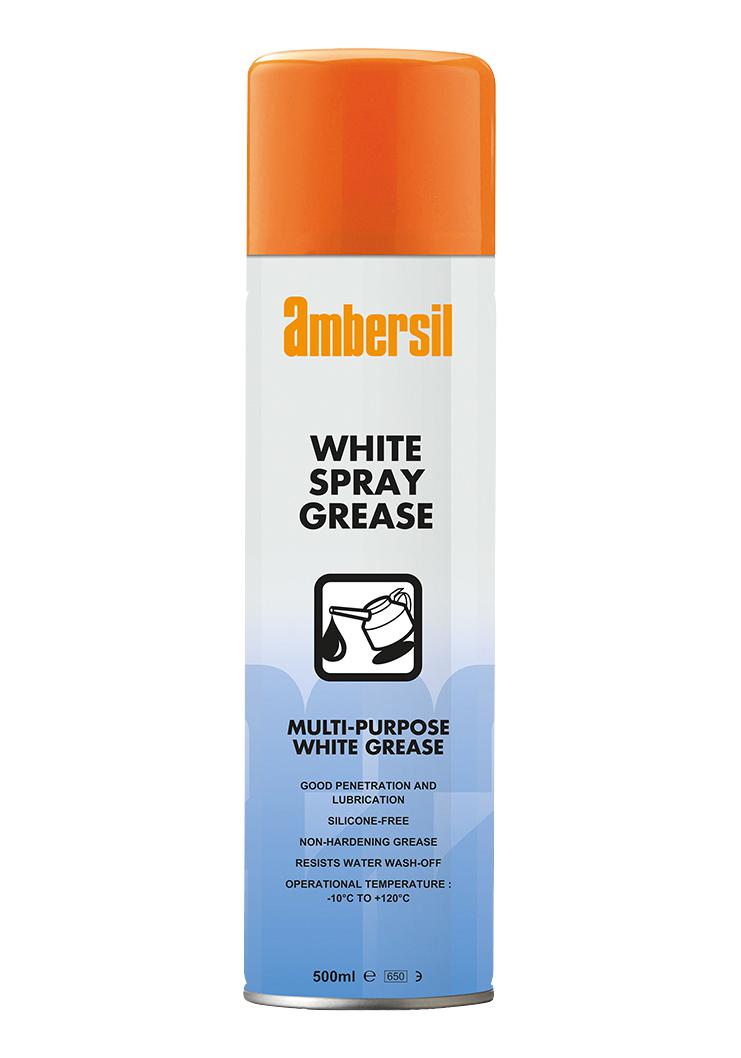 Ambersil White Spray Grease, 500Ml