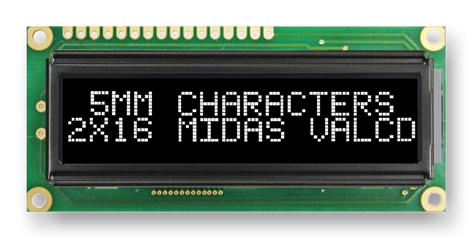 Midas Displays Mc21605G12W-Vnmlws