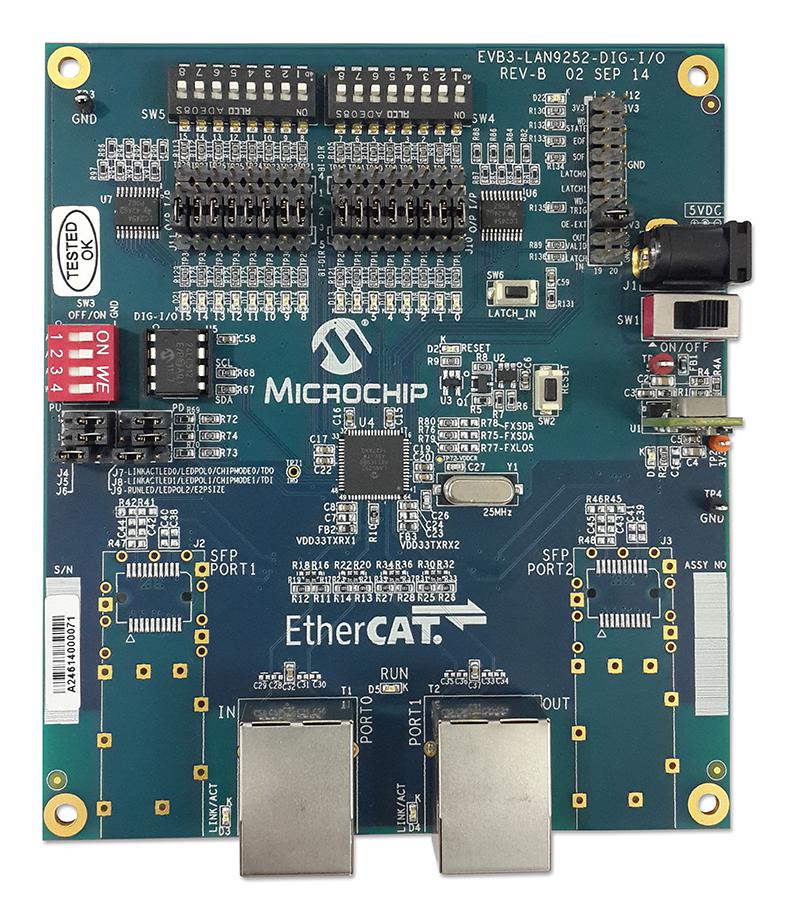 Microchip Evb-Lan9252-Digio