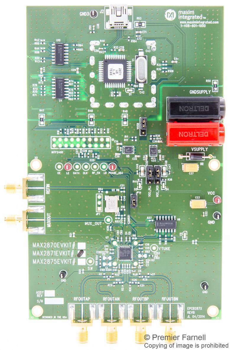 Analog Devices Max2871Evkit#