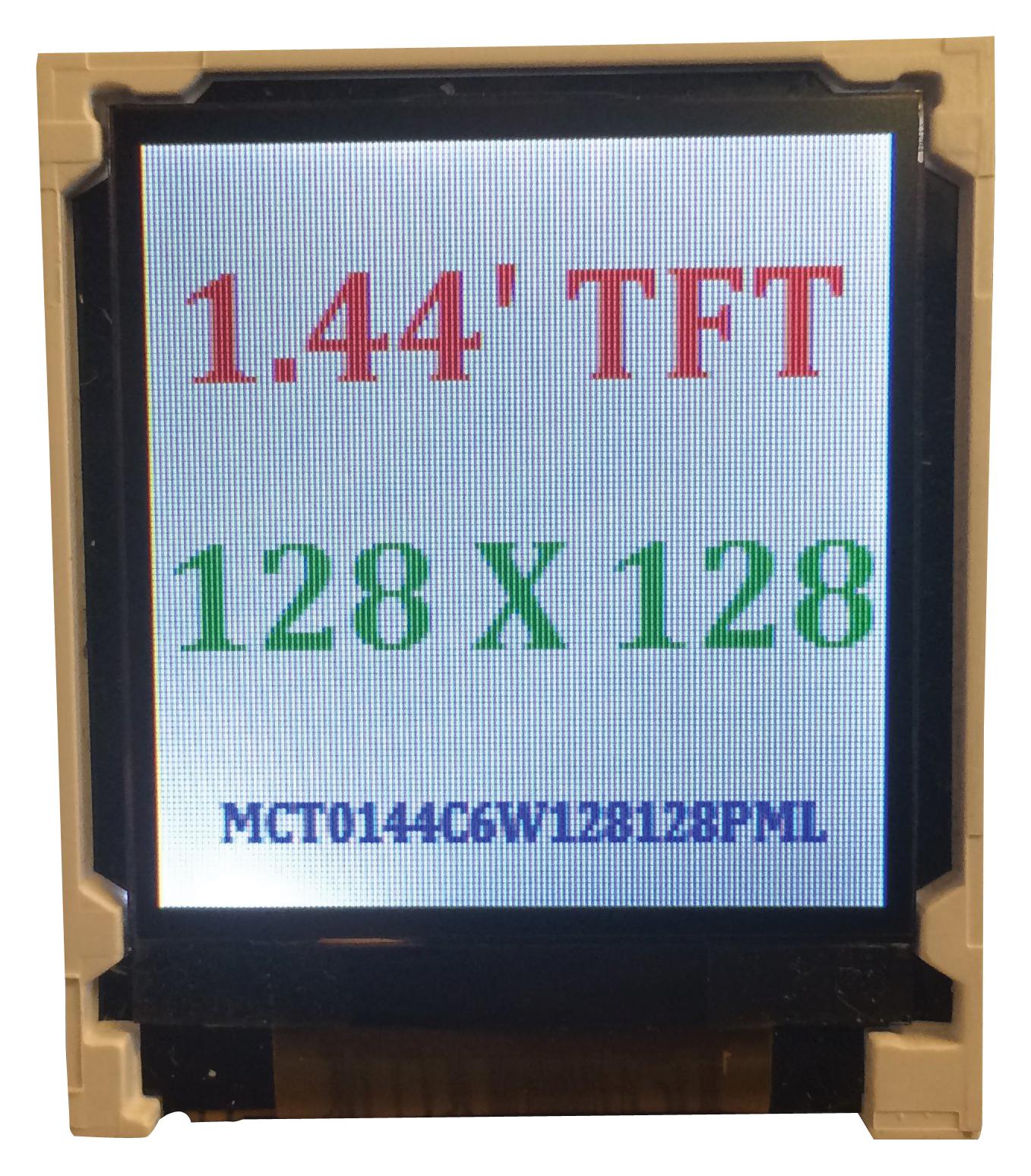 Midas Displays Mct0144C6W128128Pml