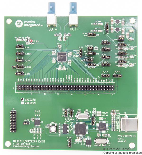 Analog Devices Max9275Coaxevkit#