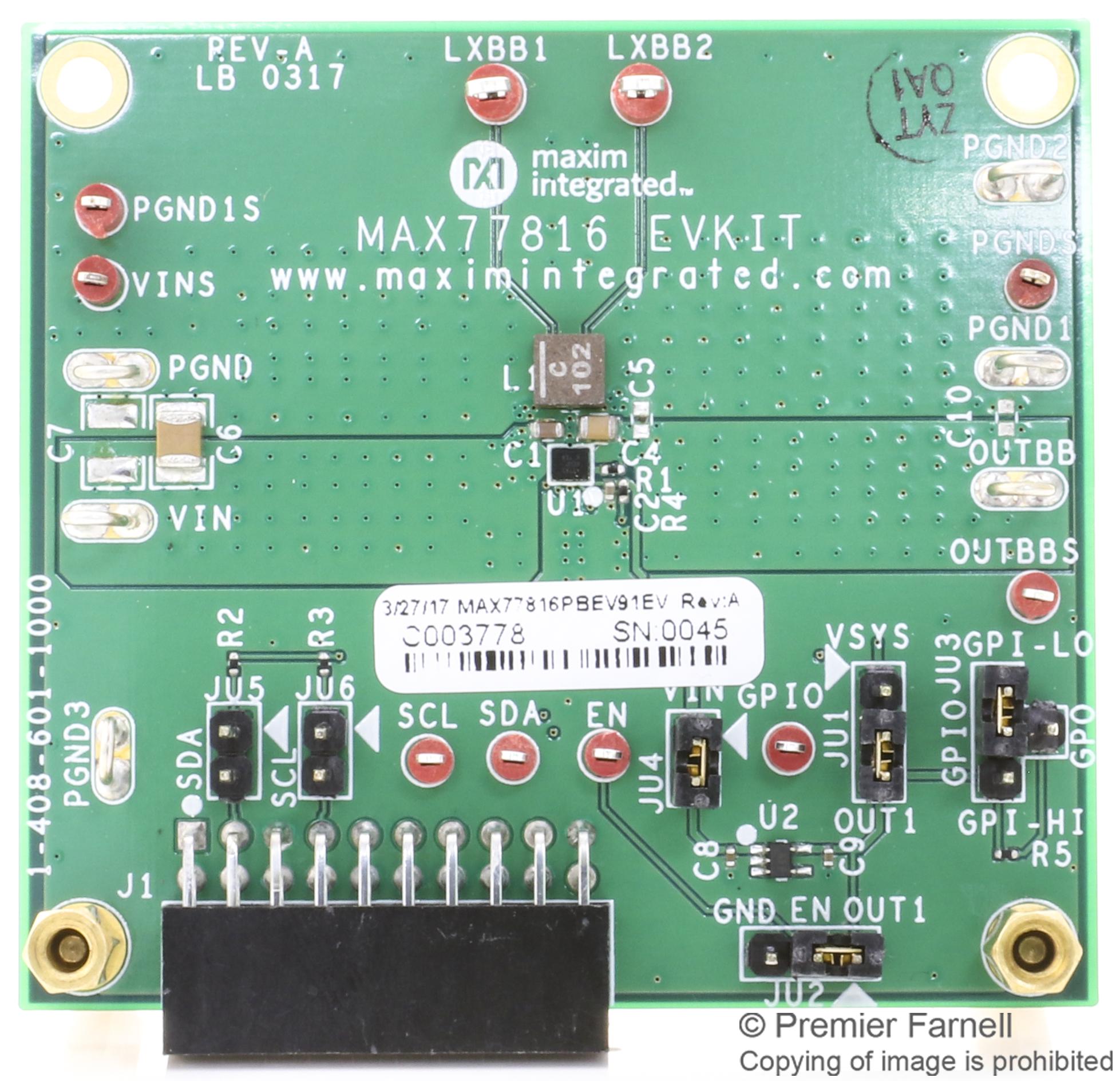 Analog Devices Max77816Evkit#