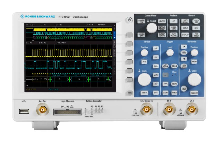 Rohde & Schwarz Rtc1002 + Rtc-B223 (Rtc1K-302)