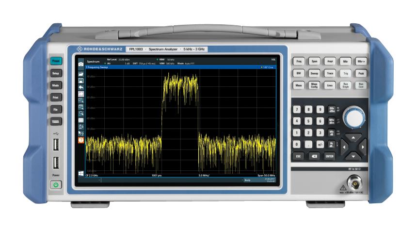 Rohde & Schwarz R&s Fpl1003-P4