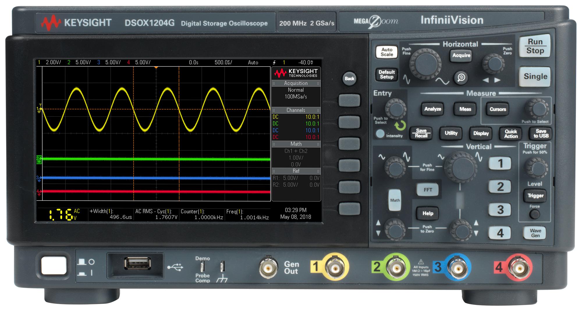 Keysight Technologies Dsox1204G / Dsox1200A-200