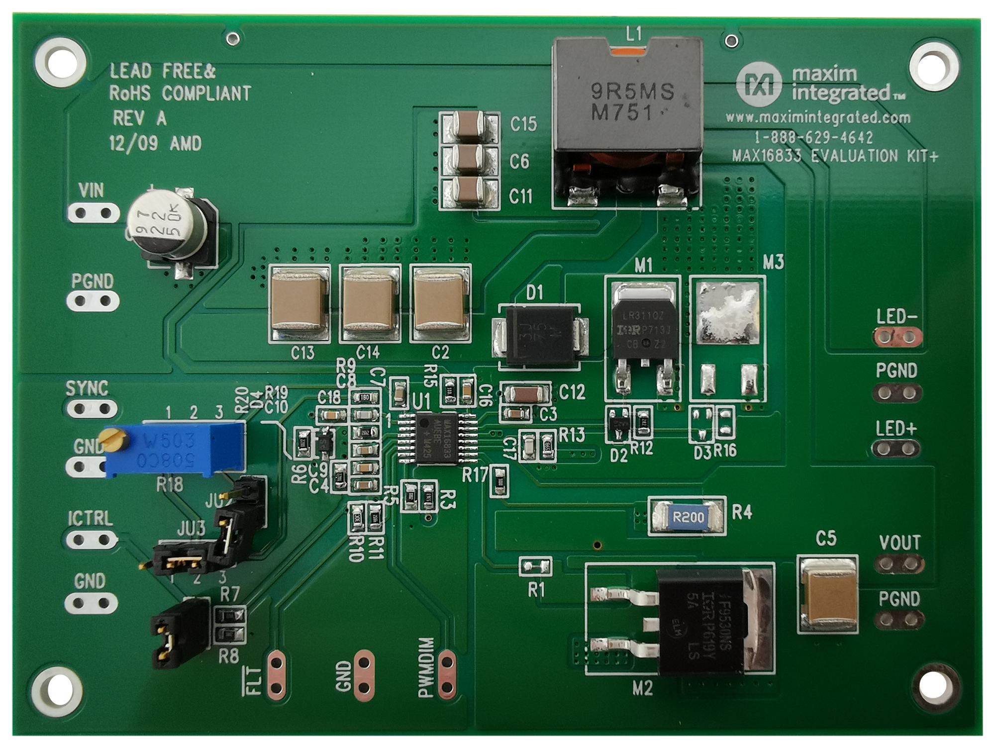 Analog Devices Max16833Evkit+