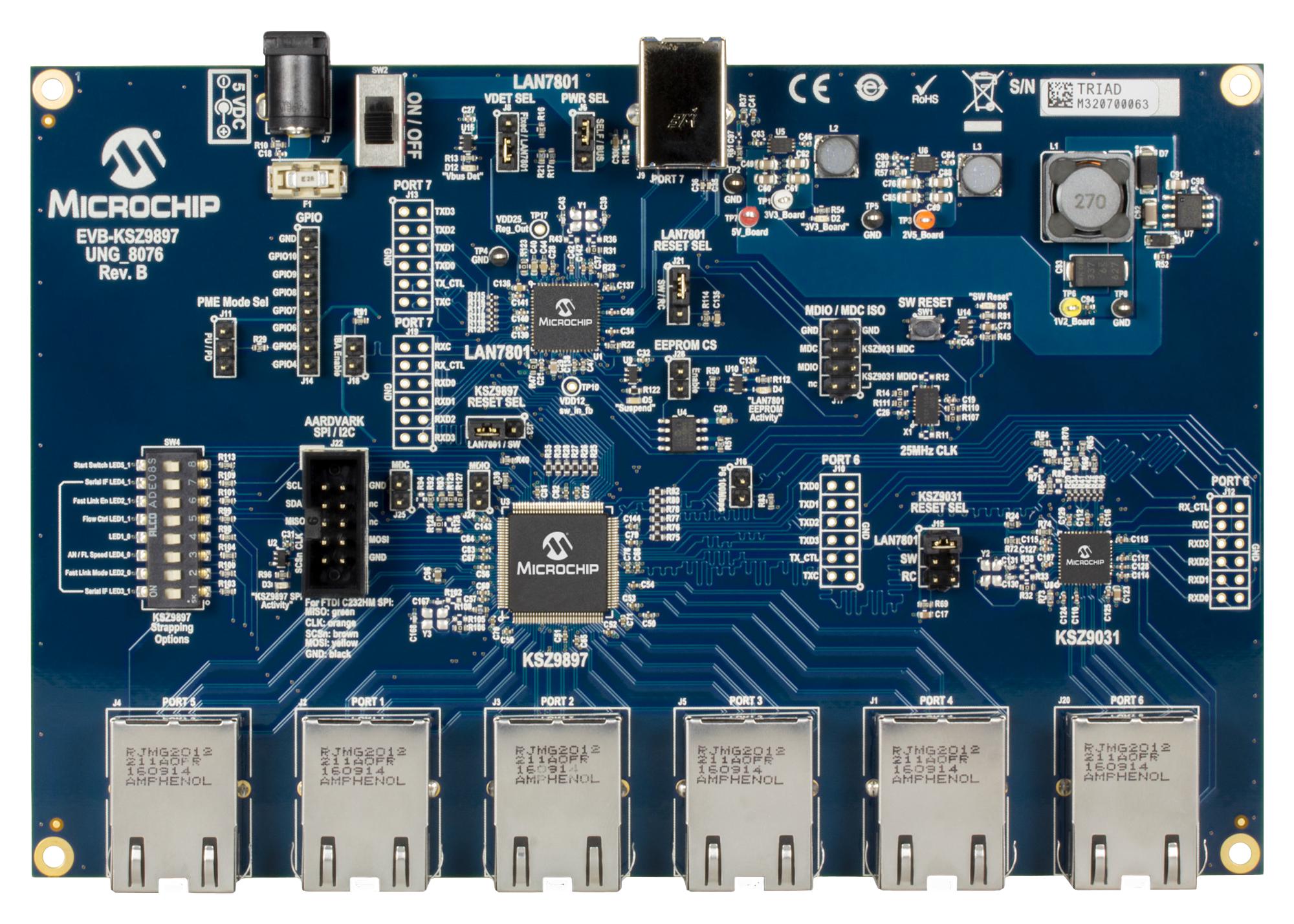 Microchip Evb-Ksz9897-1