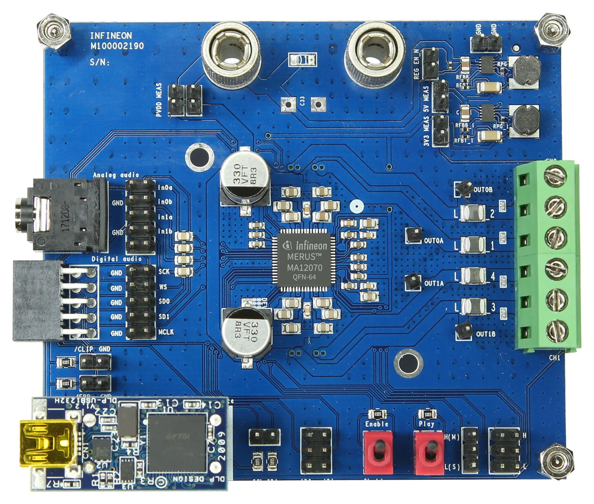 Infineon Evalaudioma12070Tobo1