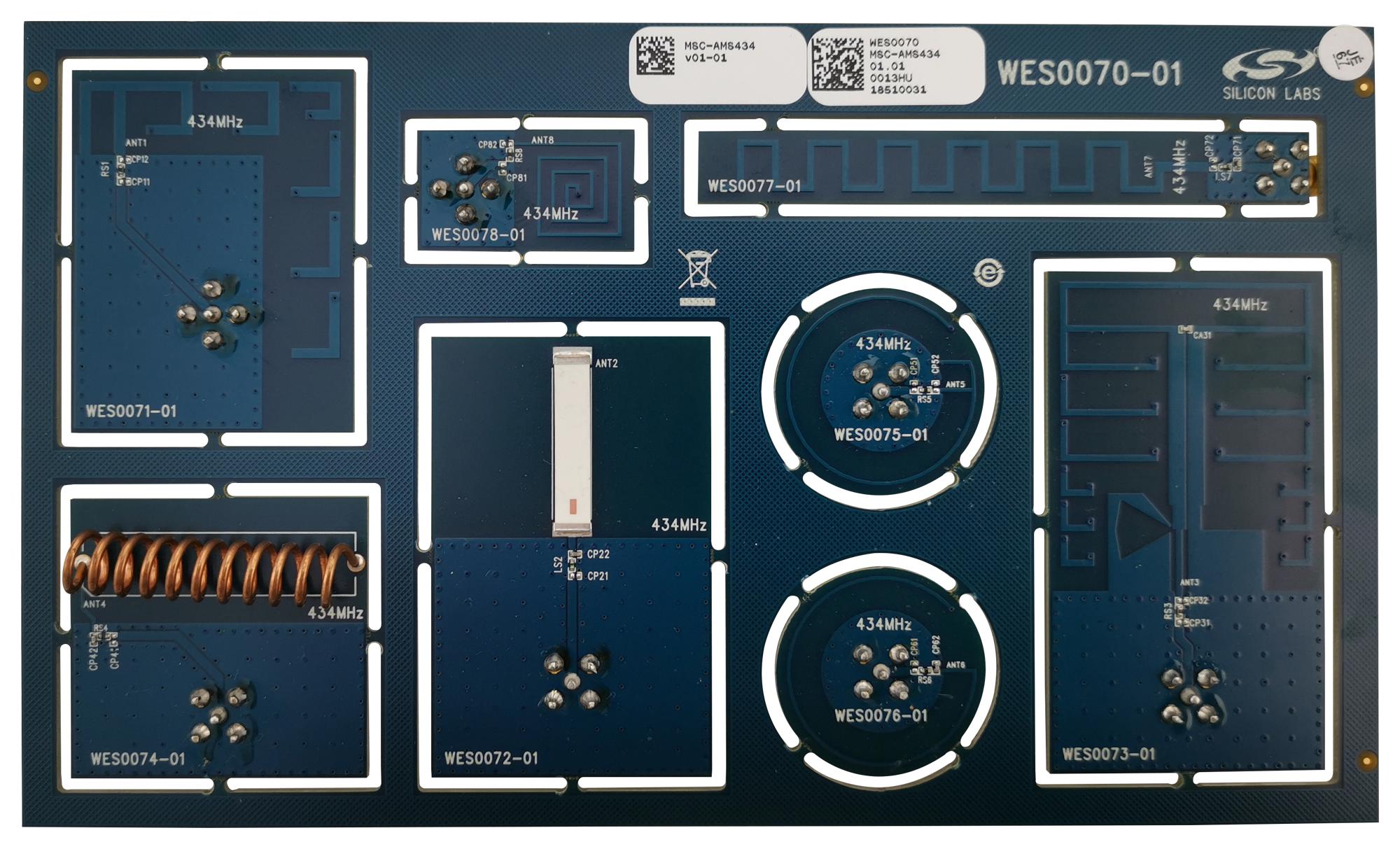 Silicon Labs Msc-Ams434-Ek