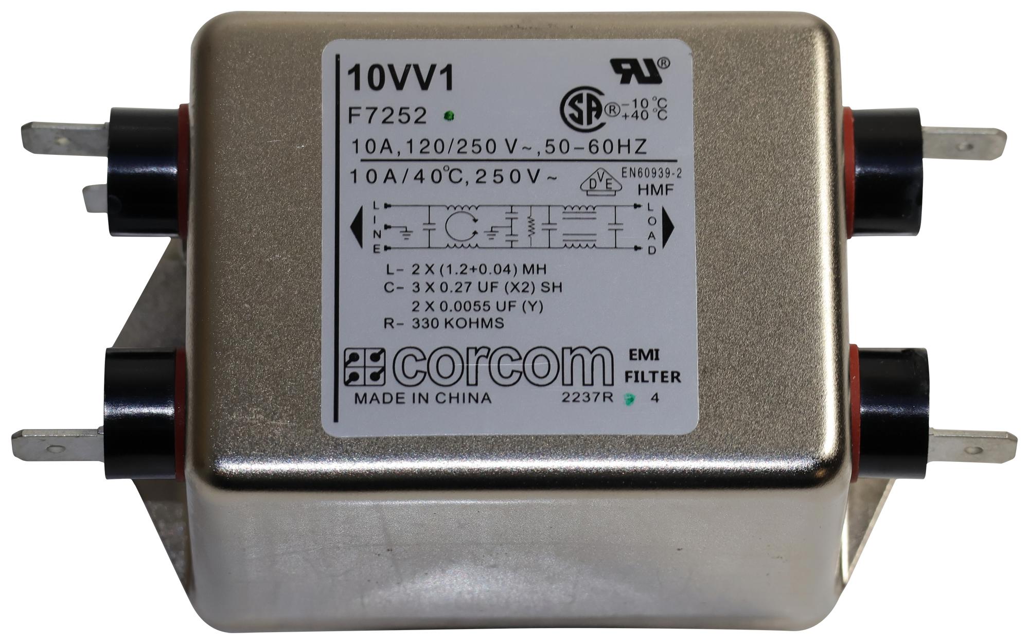 Corcom Te Connectivity 10Vv1