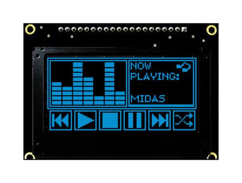 Midas Displays Mcob128064Jx-Bm