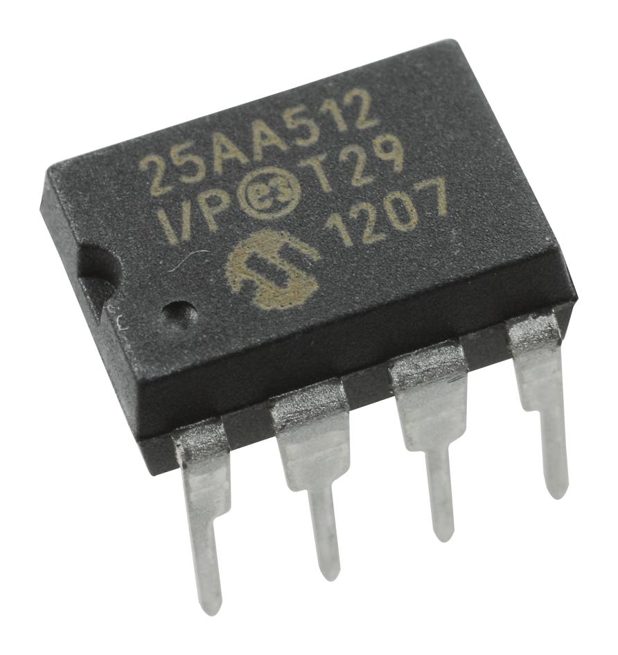 Microchip 25Aa512-I/p