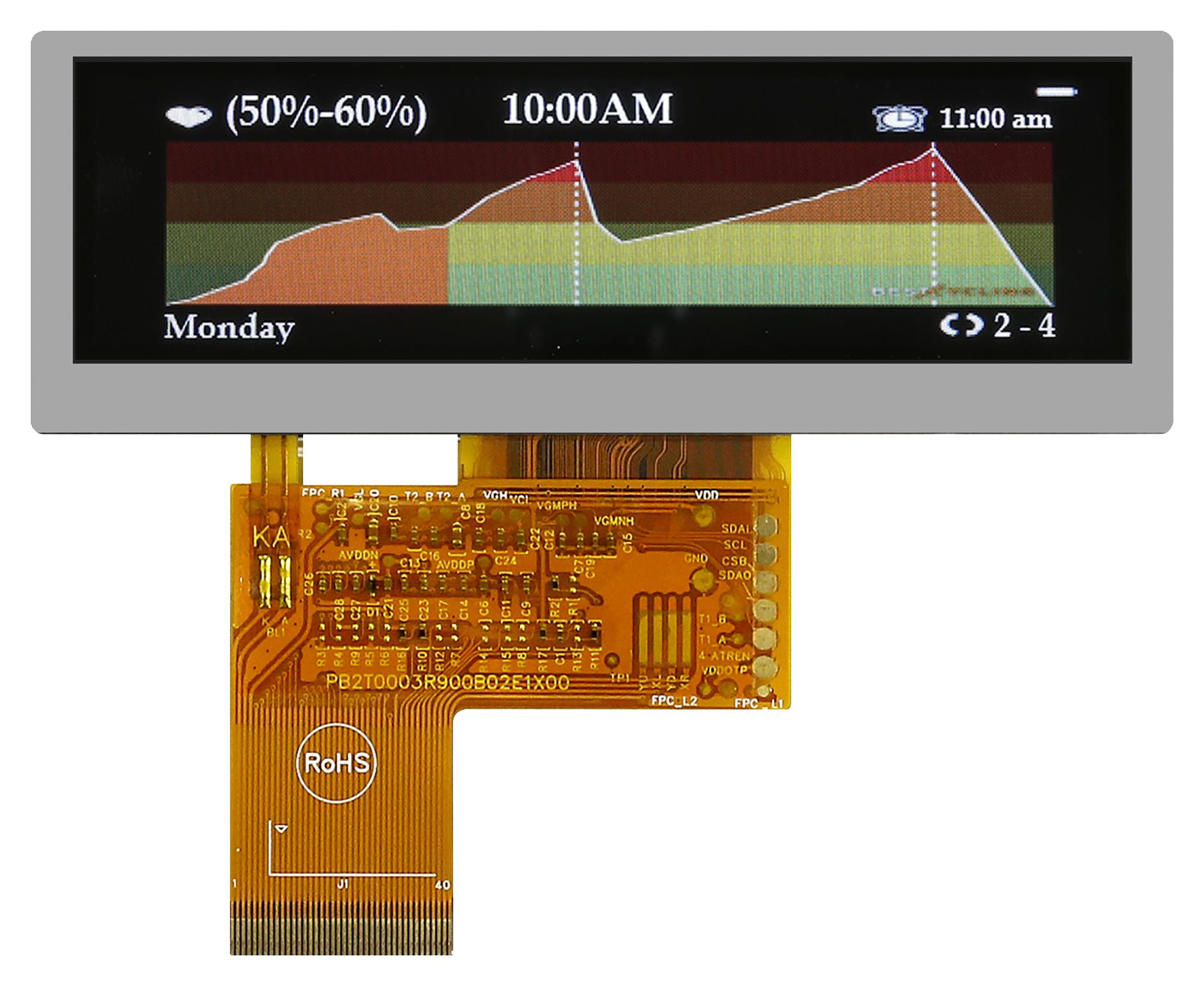 Midas Displays Mdt0390A3Sh-Rgb