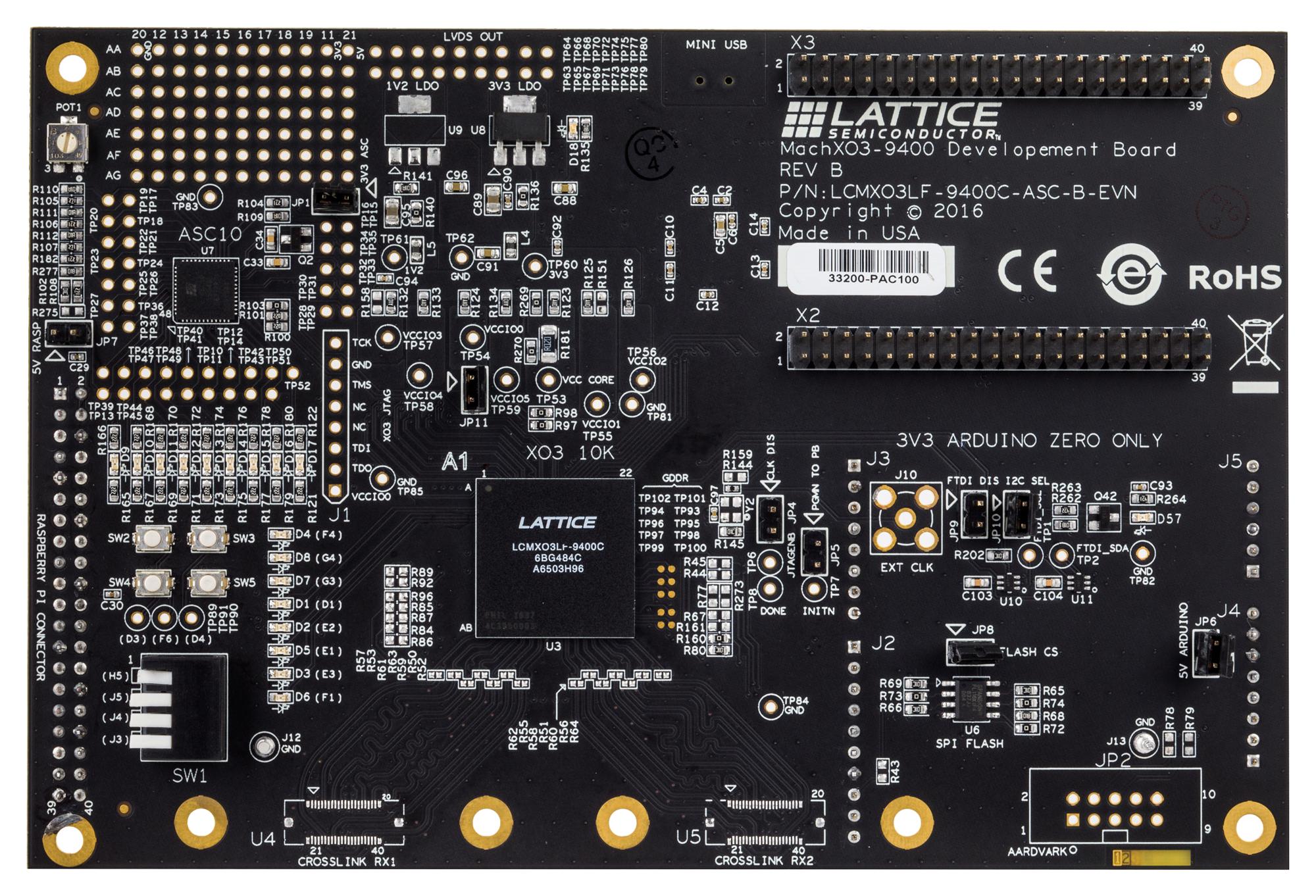 Lattice Semiconductor Lcmxo3Lf-9400C-Asc-B-Evn