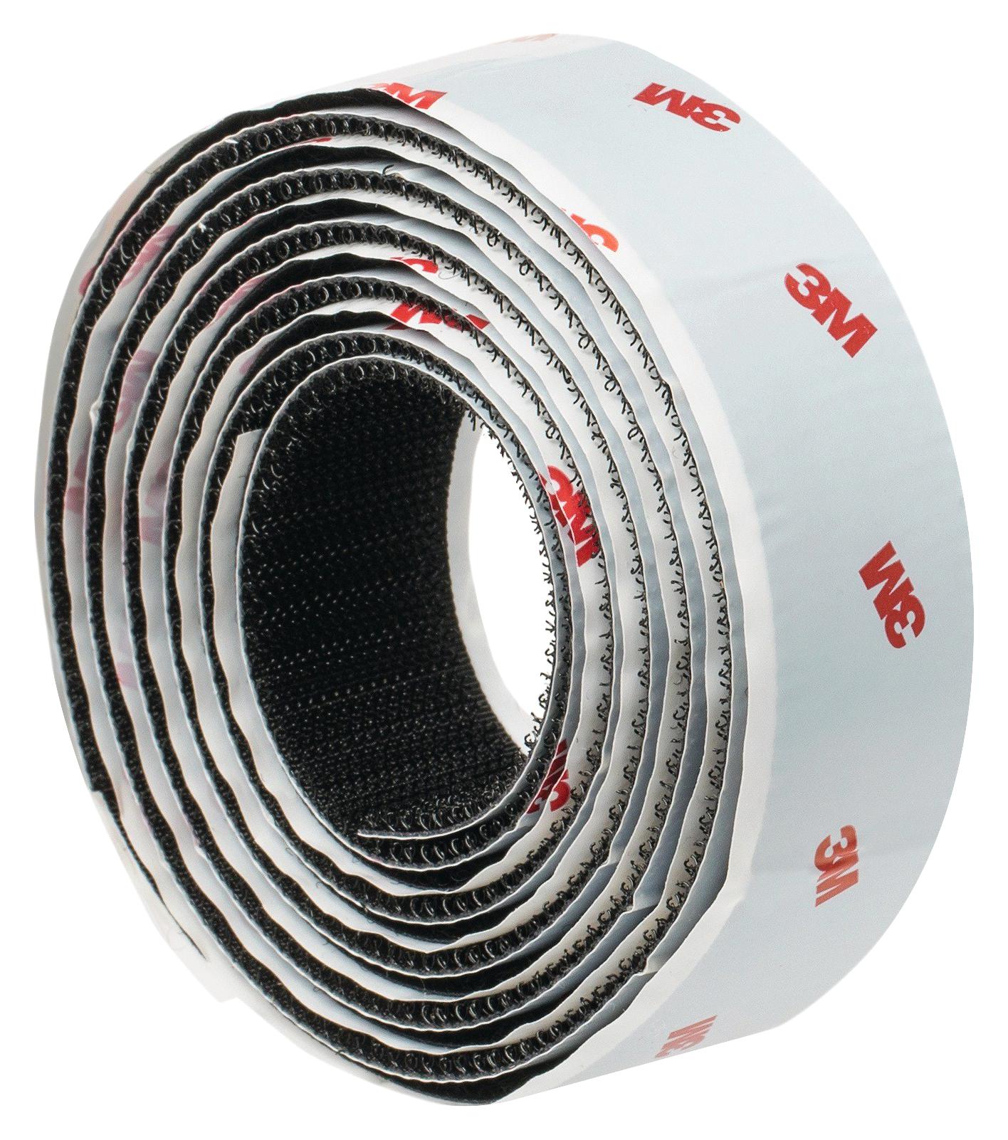 3M Sj352B, Black, 1.25M X 25mm