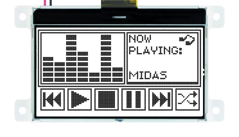 Midas Displays Mccog128064C6Wd-Fptlw