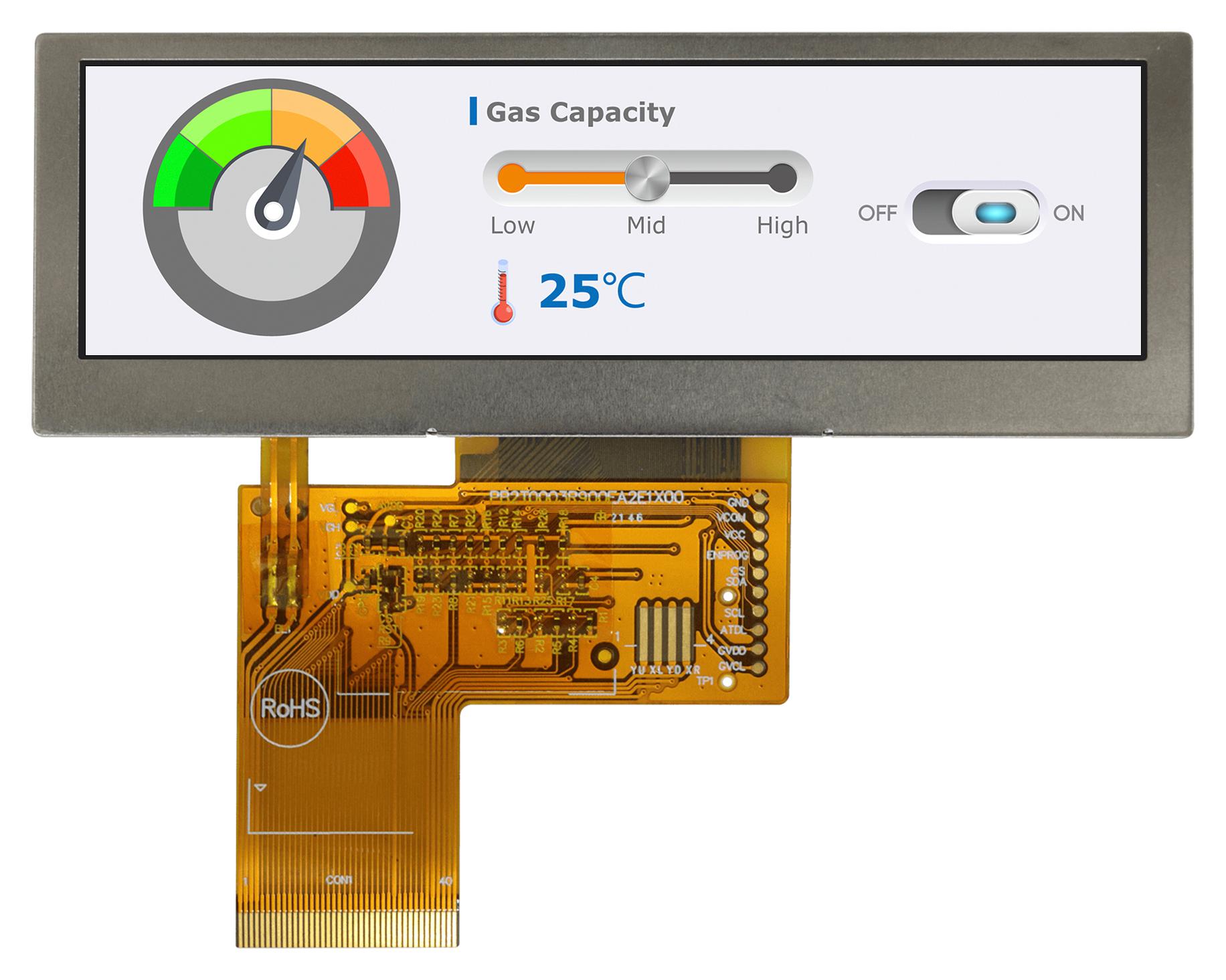 Midas Displays Mdt0390A6Ih-Rgb