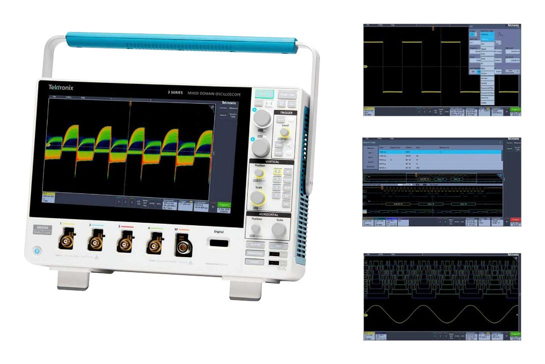 Tektronix Mdo34 3-Bw-1000 +3-Afg +3-Bnd +3-Mso