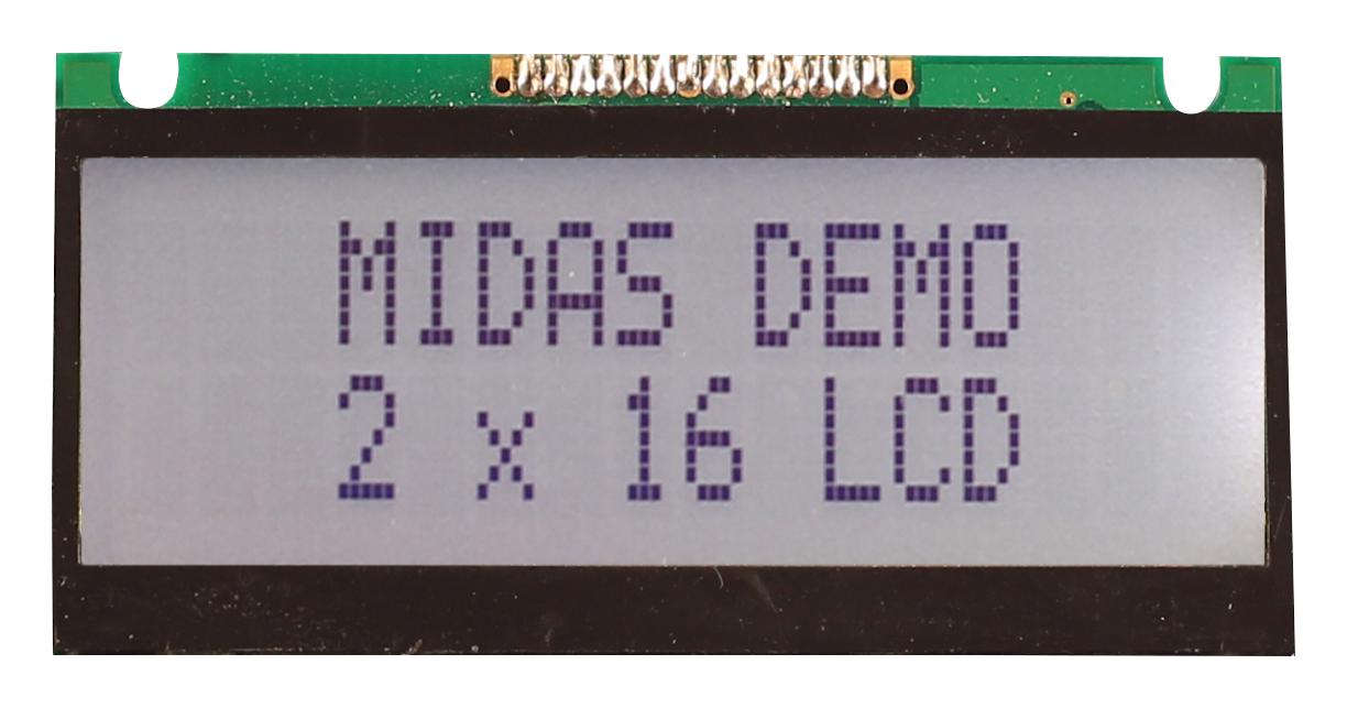 Midas Displays Mc21605Fa6We-Fptlw