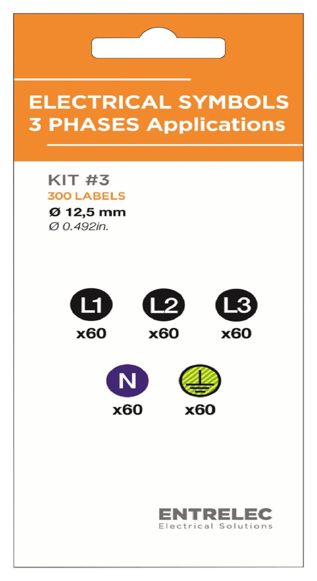 Entrelec Te Connectivity Lb-Kit-Elec-3Phases-12-300