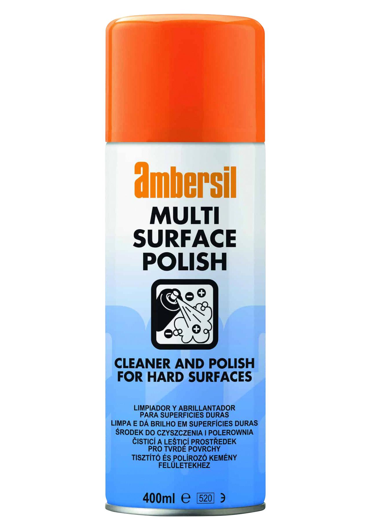 Ambersil Multi-Surface Spray Polish, 400Ml