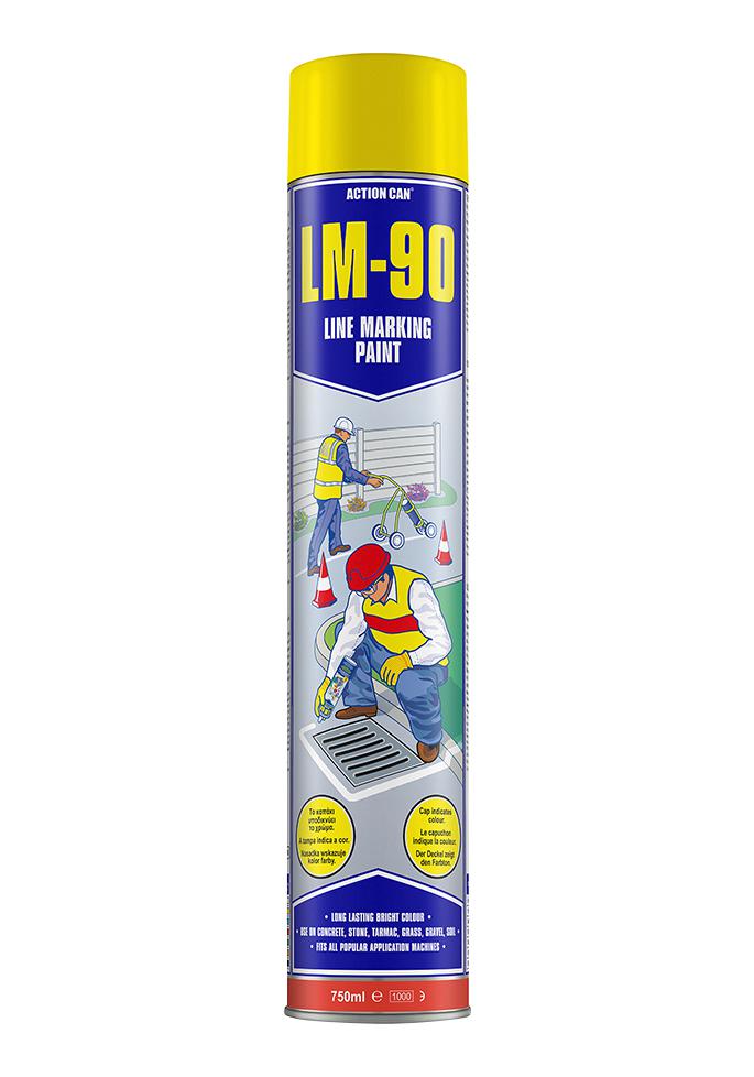 Action Can Lm-90 Yellow, 750Ml