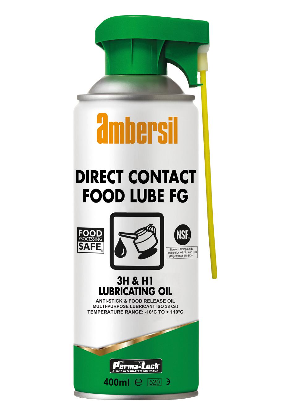 Ambersil Direct Contact Foodlube Fg, 400Ml