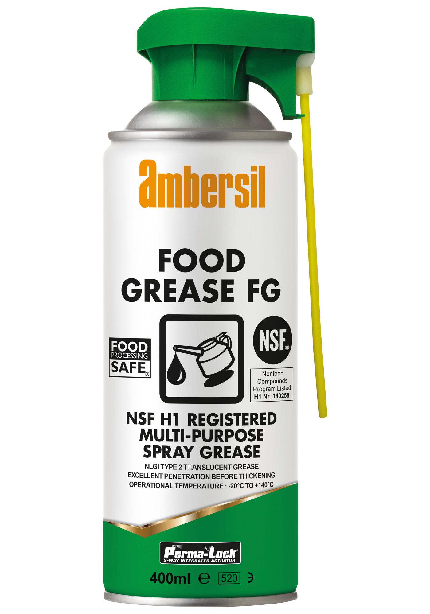 Ambersil Food Grease Fg, 400Ml