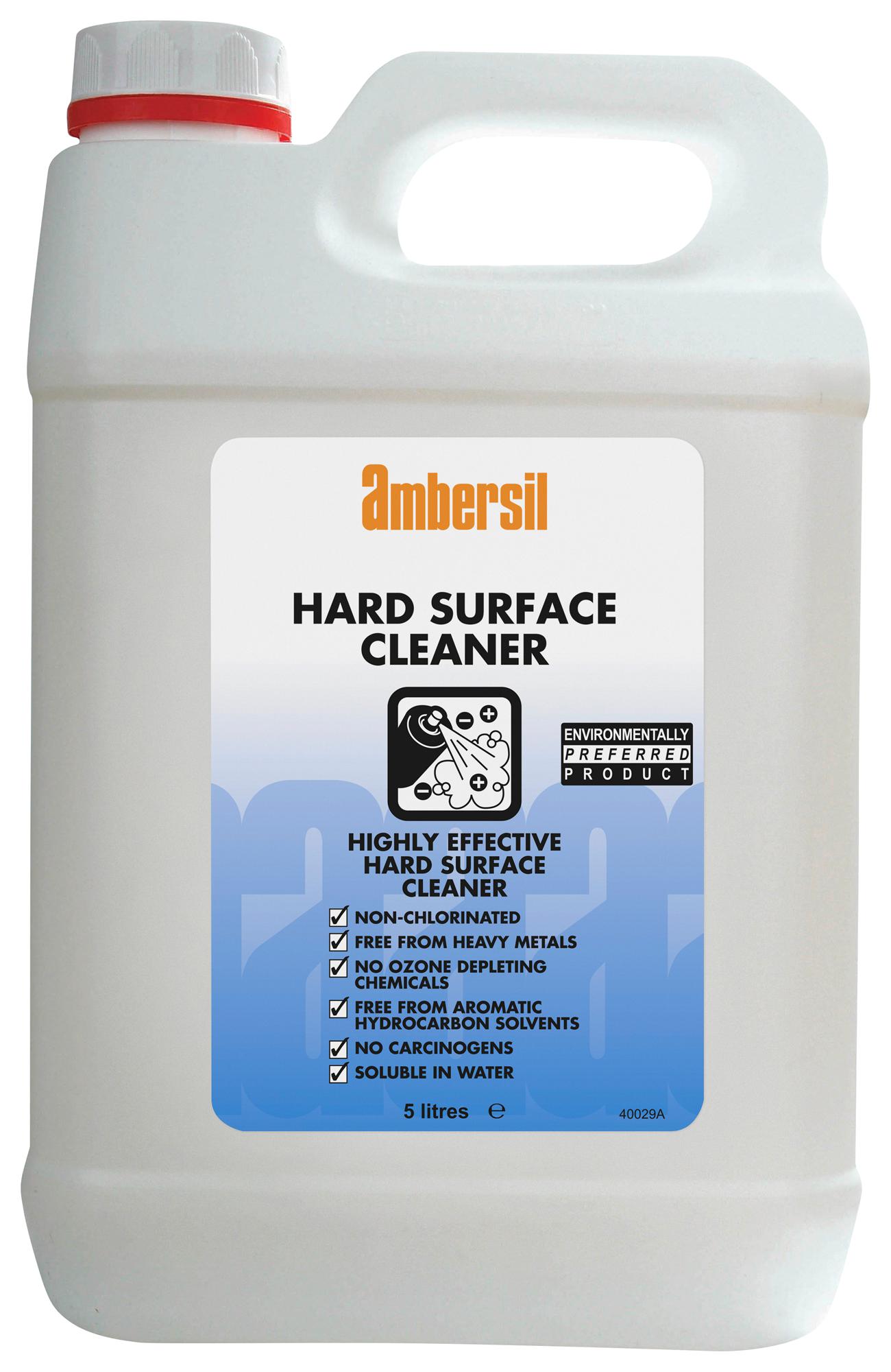 Ambersil Hard Surface Cleaner, 5Ltr