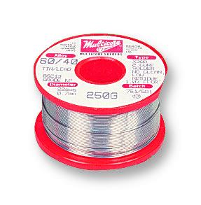 Multicore / Loctite X 39 60En 2C 0.7mm R 250G