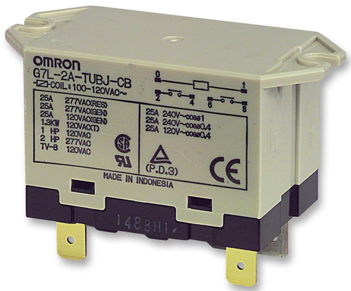 Omron Electronic Components G7L-2A-Tub-80-Cb Ac200/240