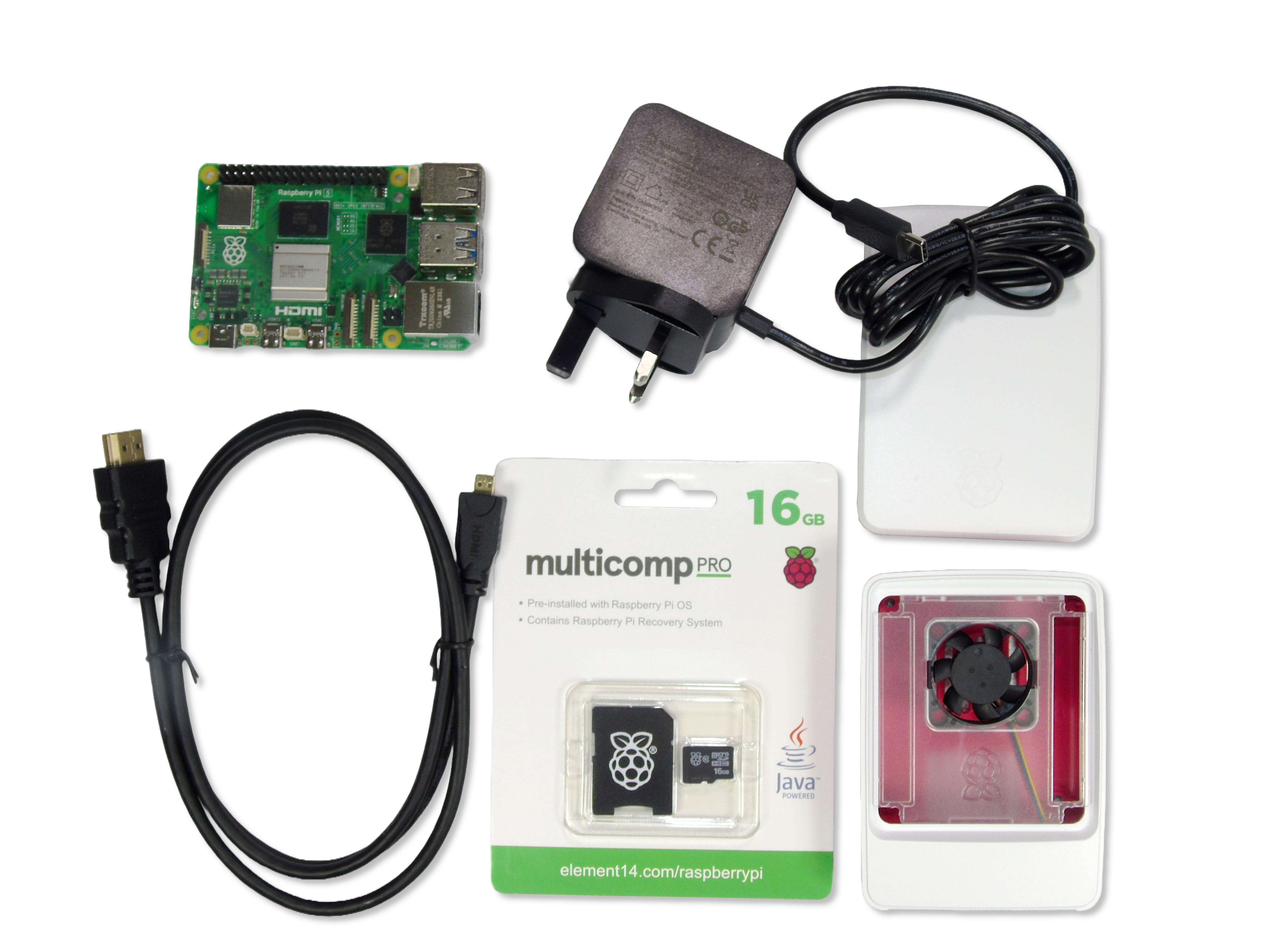 Multicomp Pro Rpi5-Starter Kit-4Gb-Uk