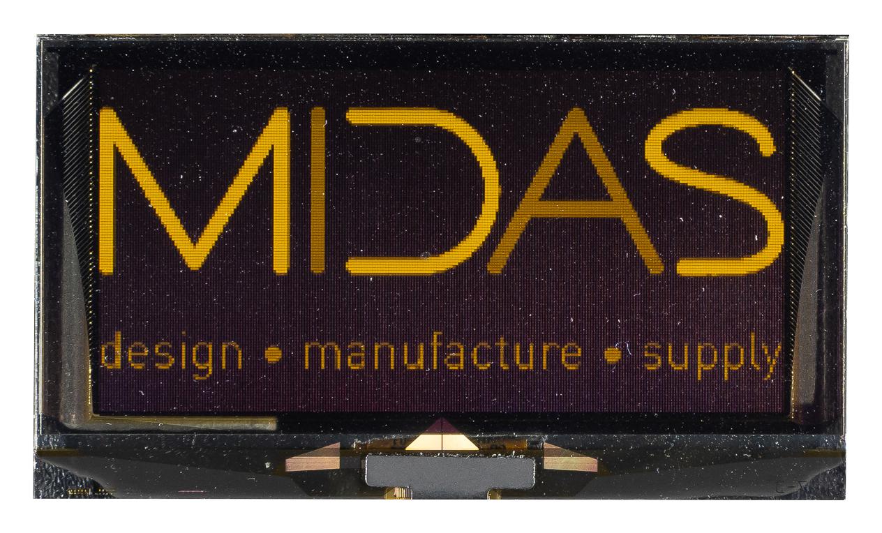 Midas Displays Mdog256128Av-Ym