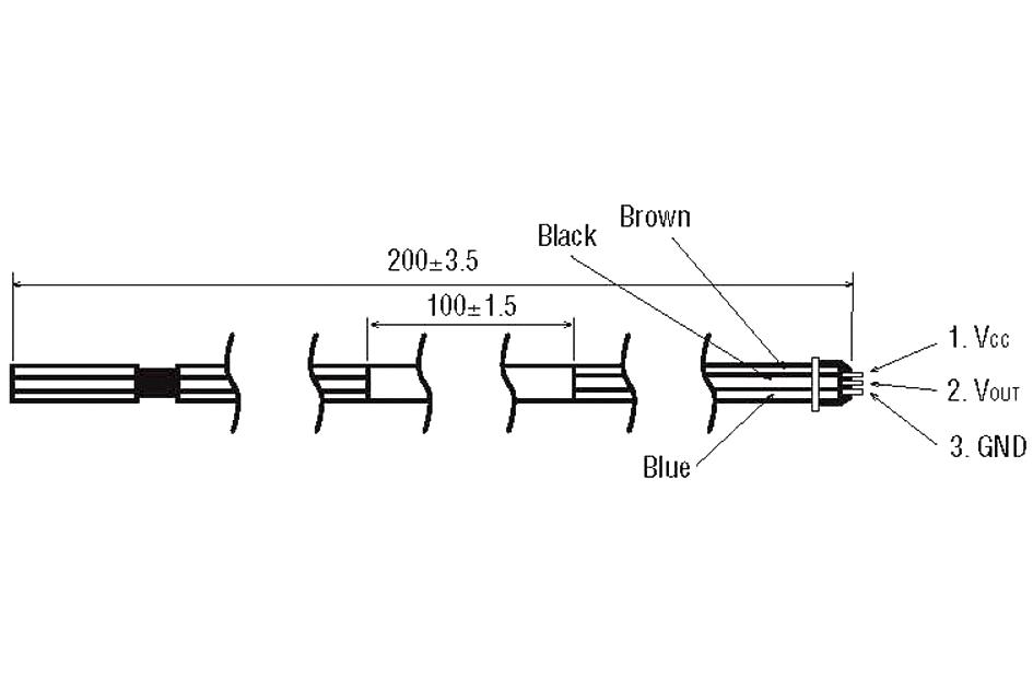 Omron / Partner Stock D6F-Cable2