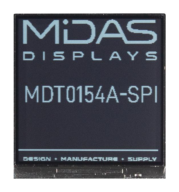 Midas Displays Mdtr0154A-Spi