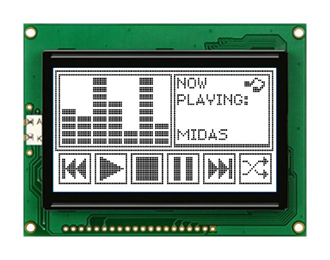 Midas Displays Mc128064A6W-Fptlw-V3