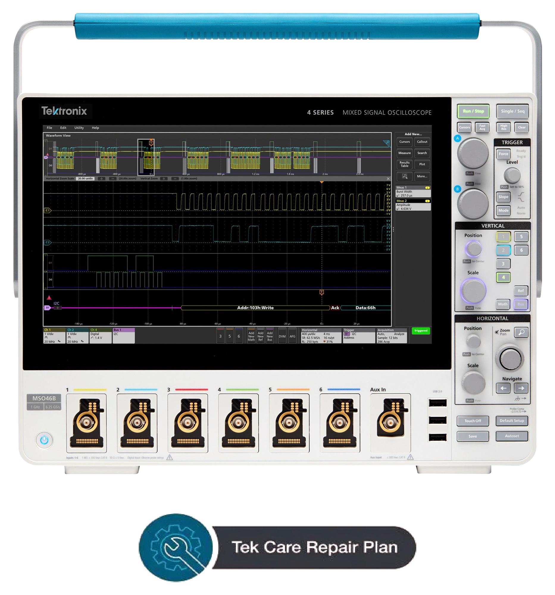 Tektronix Mso46B 4-Bw-1500 + Mso46B R3