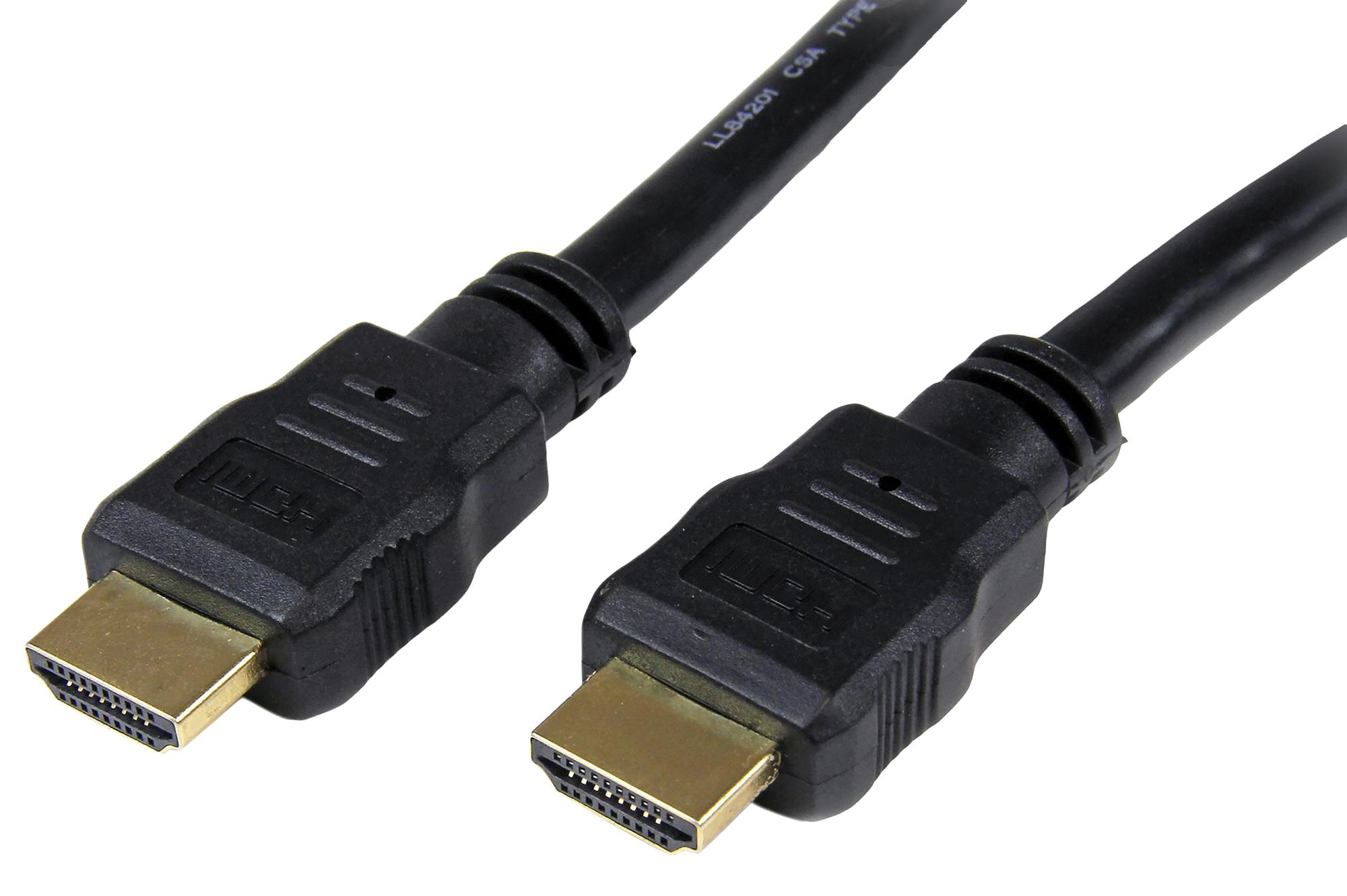 StarTech.com 2m High Speed HDMI Cable - HDMI - M/M - 1 x HDMI Male Digital Audio/Video