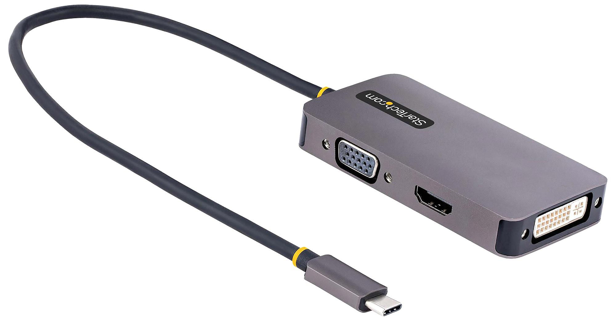 Startech 118-Usbc-Hdmi-Vgadvi