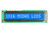 MIDAS DISPLAYS MC11608A6WR1-BNMLW
