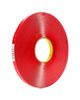 3M 4905, CLEAR, 66M X 25MM