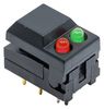 E-SWITCH 5501MBLKGRNRED
